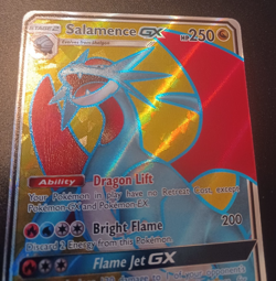 Salamence GX - SM139 Full Art Holo Promo Sun & Moon Promo Pokemon Near Mint - Image 3