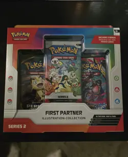 Pokemon TCG First Partner Illustration Collection Series 2 Small Rip On Box - Image 1