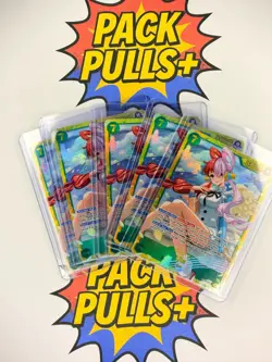 Uta SEC Secret Rare EB03-061 Heroines Edition One Piece CCG (5X) Cards - Image 1