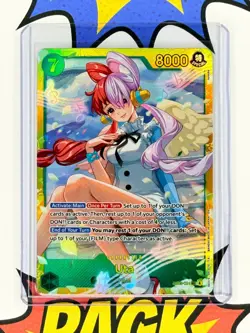 Uta SEC Secret Rare EB03-061 Heroines Edition One Piece CCG (5X) Cards - Image 4