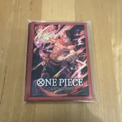 One Piece Ace Sleeves Exclusive Bandai (X10 Sleeves, Sealed) - Image 1