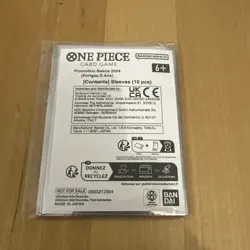 One Piece Ace Sleeves Exclusive Bandai (X10 Sleeves, Sealed) - Image 2