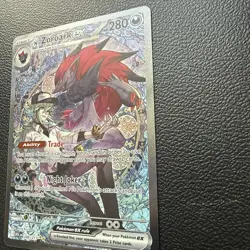 N's Zoroark ex 286/217 SIR, Ascended Heroes, Full Art Holo, Pokemon TCG, NM - Image 3