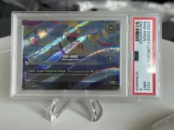PSA 9 Bad-Anon Enchanted #222 Disney Lorcana 2024 RARE!!! - Image 1