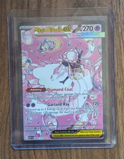 Pokemon TCG Mega Diancie Ex Full Art- Ascended Heroes 282/217 Mint Pack Fresh! - Image 1