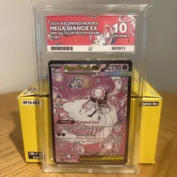 Pokemon TCG Mega Diancie Ex 282/217 Ascended Heroes SIR | ACE Gem Mint 10 🔥 - Image 1