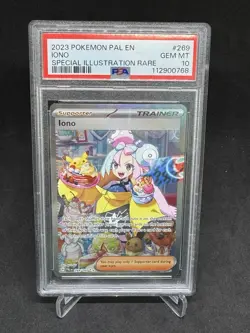 Pokemon Paldea Evolved Iono SIR Special Illustration Rare 269/193 PSA 10 - Image 1