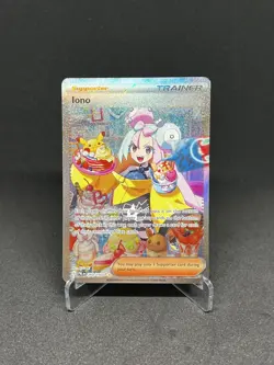 Iono 269/193 Sv02 Paldea Evolved Holo Special Illustration Rare Pokemon TGC - Image 1