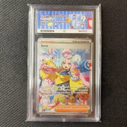 Iono Paldea Evolved Special Illustration Rare Pokemon TCG Card 269/193 ACE 9 - Image 1