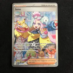 Pokemon TCG Iono 269/193 Paldea Evolved Special Illustration Rare - Image 2