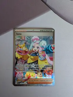 Pokemon TCG Iono 269/193 Paldea Evolved Special Illustration Rare NM Condition - Image 2