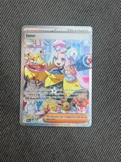 Pokemon TCG Iono 269/193 Paldea Evolved Special Illustration Rare NM Condition - Image 1