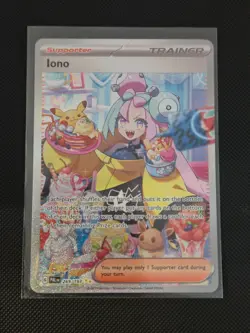 Pokemon TCG Iono 269/193 Paldea Evolved Special Illustration Rare NM Condition - Image 1