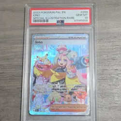 Pokemon TCG Iono 269/193 Special Illustration Rare PSA 10 Holo Paldea Evolved - Image 1