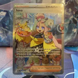 Pokemon TCG Iono 269/193 Paldea Evolved Special Illustration Rare - Image 1