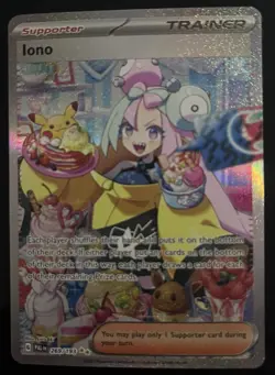 Pokemon TCG Iono 269/193 Paldea Evolved Special Illustration Rare - Image 1