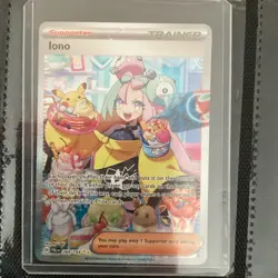 Pokemon Iono 269/193 Sv02: Paldea Evolved Special Illustration Rare Holo Trainer - Image 1
