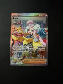 Pokemon TCG Iono 269/193 Paldea Evolved Special Illustration Rare Nm - Image 1