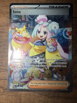 Pokemon TCG Iono 269/193 Paldea Evolved Special Illustration Rare NM Condition - Image 1