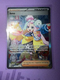 Pokemon TCG Iono 269/193 Paldea Evolved Special Illustration Rare NM Condition - Image 1