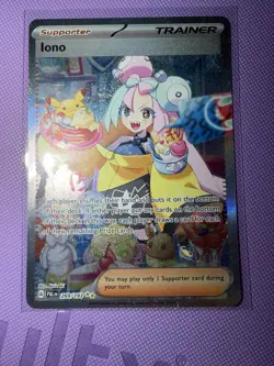 Pokemon TCG Iono 269/193 Paldea Evolved Special Illustration Rare NM Condition - Image 2
