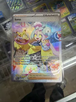 Pokemon TCG Iono 269/193 Paldea Evolved Special Illustration Rare NM Condition - Image 4