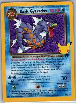 Dark Gyarados 8/82 Celebrations: Classic Collection - Pokemon Card - NM - Image 1