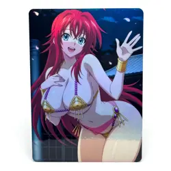 High School Dxd Rias Gremory Goddess Anime Waifu ACG Foil Card - Image 1