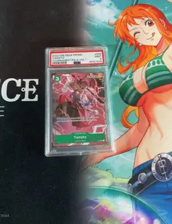 Yamato - P-009 - Tournament Pack Vol.1 Alt Art Promo - One Piece Card Game PSA 9 - Image 1