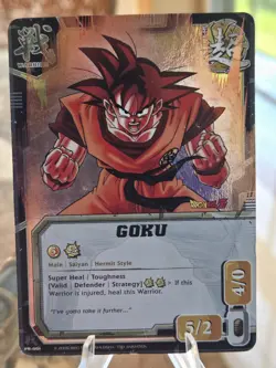 Dragon Ball Z Goku PR-001 Shonen Jump CCG Promo Card Collectible DBZ Foil - Image 1