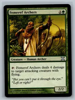 Magic The Gathering 10th Edition Femeref Archers #264/383 MTG TCG CCG Tenth - Image 1