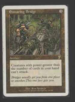 Ensnaring Bridge - 7th Edition (7ED) - MTG Artifact Rare - 294/350 - Image 1