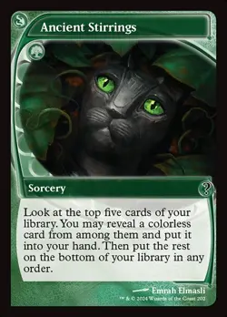 Ancient Stirrings x1 1x Mystery Booster 2 Future Sight NM MTG - Image 1