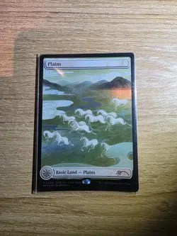 Plains - Foil - Year Of The Horse APAC Promo - Magic the Gathering - CHEAPEST - Image 1