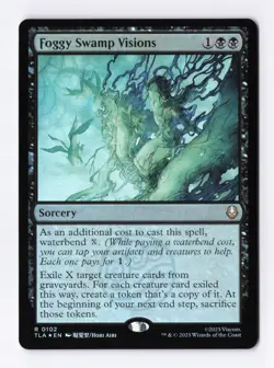 Foggy Swamp Visions (Foil) 0102 (R) MTG Avatar: The Last Airbender (TLA) - Image 1