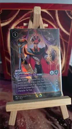 Jafar High Sultan of Lorcana - Foil Promo 33/P2 - Disney Lorcana Set Champs - Image 1