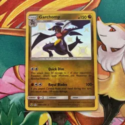 Pokemon TCG Garchomp SV40/SV94 Hidden Fates Shiny Vault Holo Rare NM/M Condition - Image 1