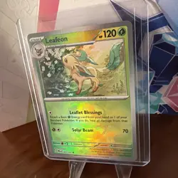 Pokemon Leafeon Masterball 005/131 SV Prismatic Evolutions - Image 2