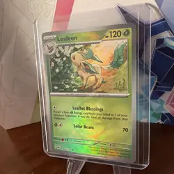 Pokemon Leafeon Masterball 005/131 SV Prismatic Evolutions - Image 3