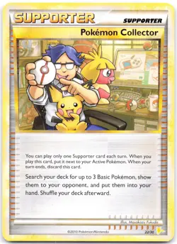 Pokemon Collector 22/30 HGSS Trainer Kit: Gyarados & Raichu LP - Image 1