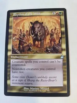 MTG - Rhythm of the Wild Retro Frame - Ravnica Remastered - Image 1