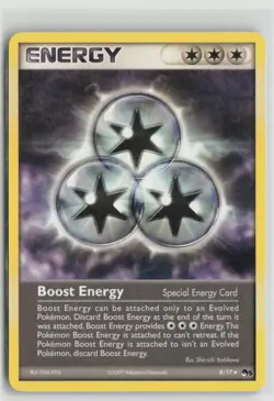 Boost Energy 8/17 Uncommon POP Series 5 Pokemon Moderately Played - Image 1
