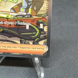 Clemonts Quick Wit 243/191 - Pokemon TCG Surging Sparks Special Illustration NM - Image 5