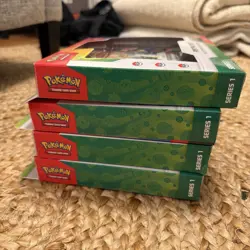 Pokemon TCG First Partner Illustration Collection Series 1 Sealed (4) Boxes - Image 2