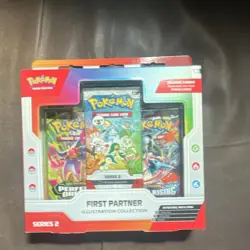 Pokemon TCG First Partner Illustration Collection Series 2 - 2 Packs - Image 1