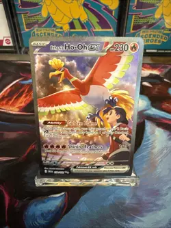Ethan's Ho-Oh ex - 230/182 - Pokemon Destined Rivals Special Illustration - Image 1
