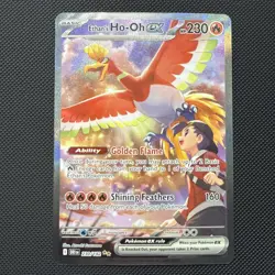 Ethan's Ho-Oh ex - 230/182 - Pokemon Destined Rivals Special Illustration - Image 2
