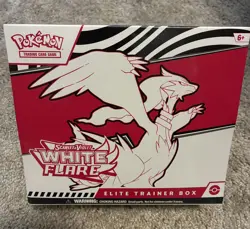 Pokemon TCG Scarlet Violet White Flare Elite Trainer Box ETB Sealed New - Image 1