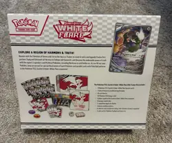 Pokemon TCG Scarlet Violet White Flare Elite Trainer Box ETB Sealed New - Image 2