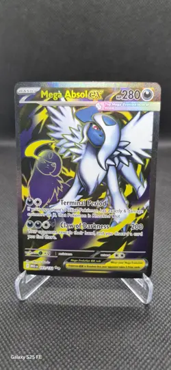 Mega Absol ex 161/132 Pokemon Mega Evolution Ultra Rare Near Mint - Image 1